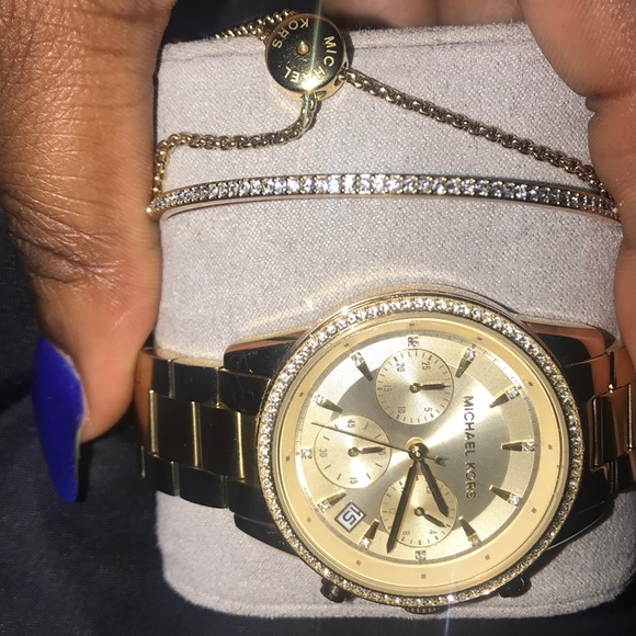 Michael Kors Jewelry - Watch and bracelet Michael kors